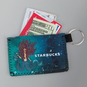 NWT STARBUCKS KEY TAG - SIREN CARD HOLDER